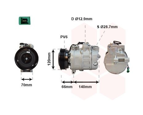 Compressor, air conditioning