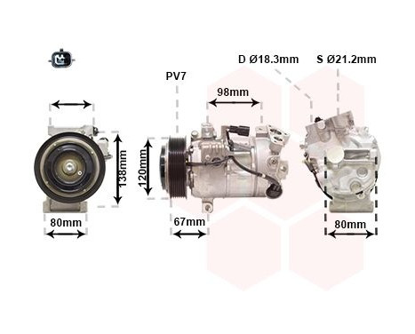 Compressor, air conditioning