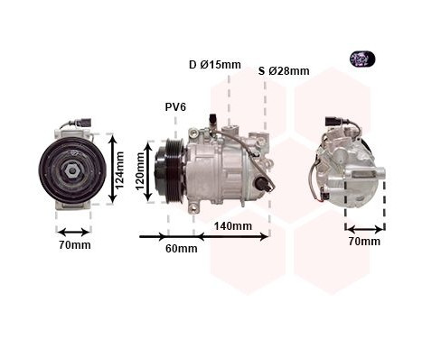 Compressor, air conditioning