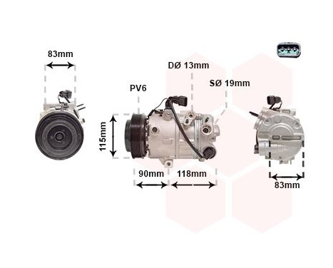 Compressor, air conditioning