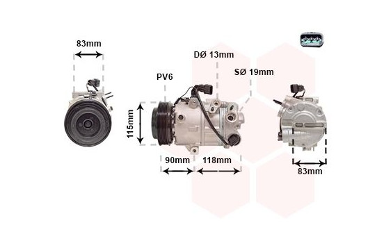 Compressor, air conditioning