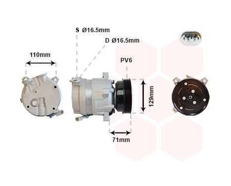 Compressor, air conditioning