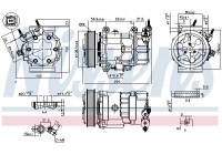 Compressor, air conditioning