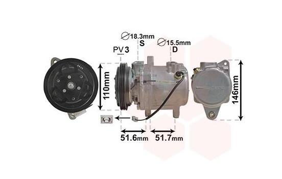Compressor, air conditioning