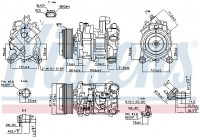 Compressor, air conditioning