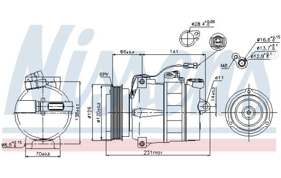 Compressor, air conditioning, Image 5