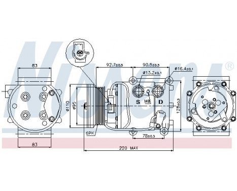 Compressor, air conditioning, Image 5