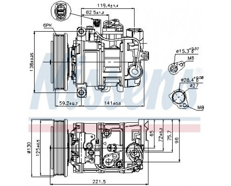 Compressor, air conditioning