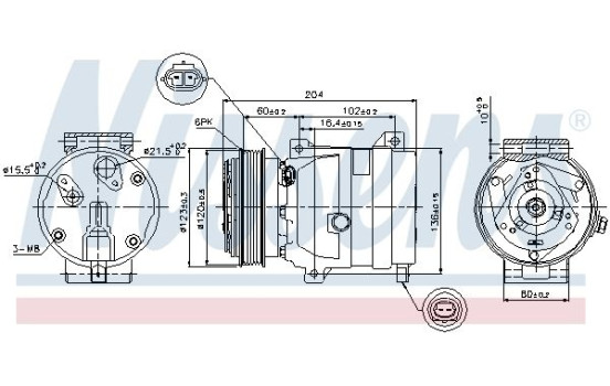 Compressor, air conditioning, Image 5