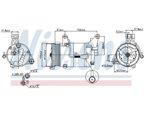 Compressor, air conditioning, Image 5