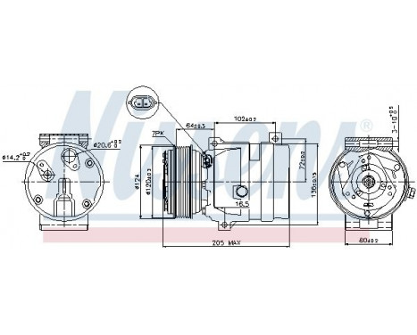 Compressor, air conditioning, Image 5