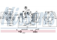 Compressor, air conditioning