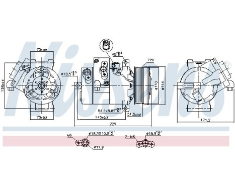 Compressor, air conditioning