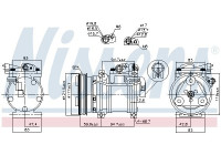 Compressor, air conditioning