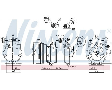 Compressor, air conditioning