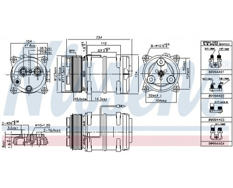 Compressor, air conditioning, Image 5