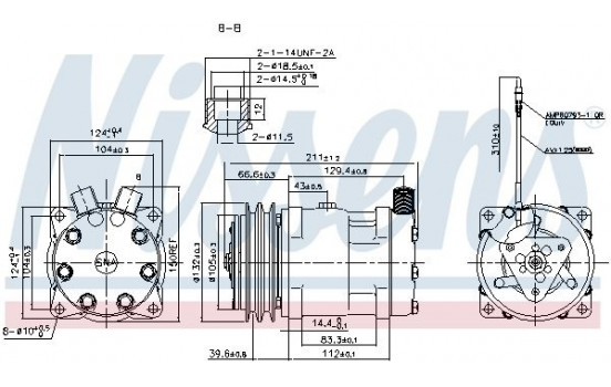 Compressor, air conditioning
