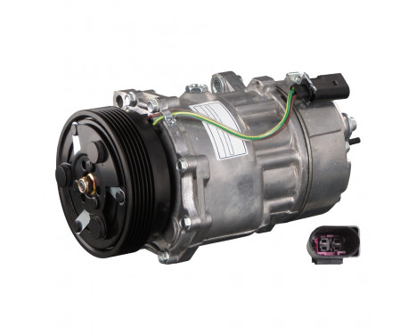 Compressor, air conditioning