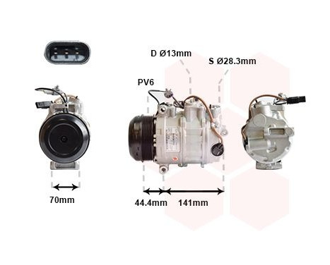 Compressor, air conditioning