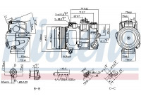 Compressor, air conditioning
