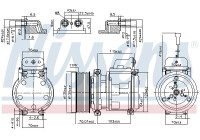 Compressor, air conditioning