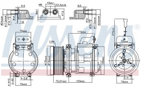 Compressor, air conditioning