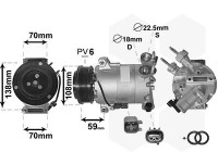 Compressor, air conditioning
