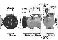 Compressor, air conditioning