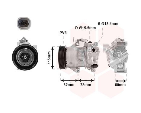 Compressor, air conditioning