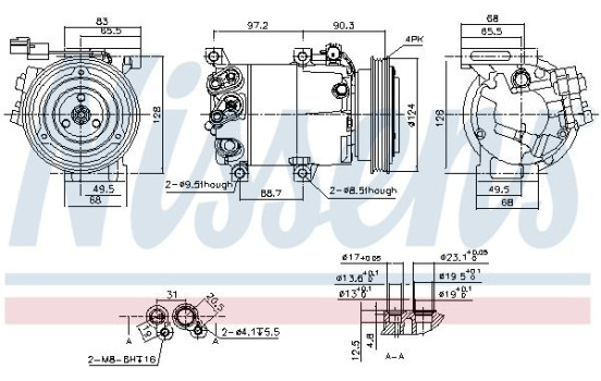 Compressor, air conditioning