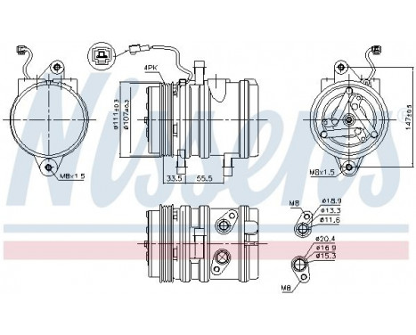 Compressor, air conditioning, Image 5