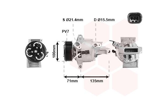 Compressor, air conditioning