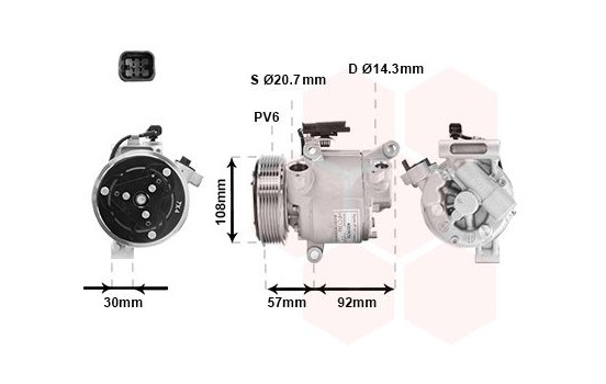 Compressor, air conditioning