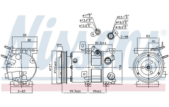 Compressor, air conditioning