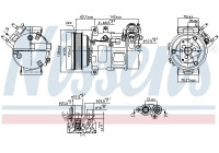 Compressor, air conditioning