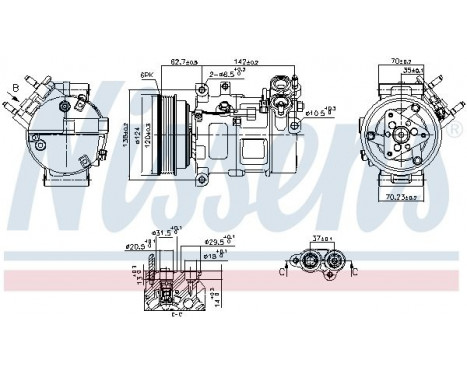 Compressor, air conditioning