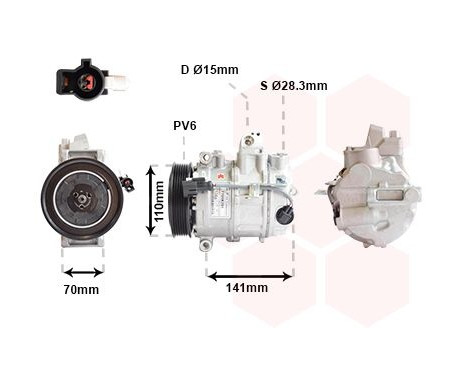 Compressor, air conditioning