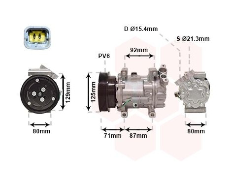 Compressor, air conditioning