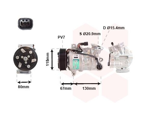 Compressor, air conditioning
