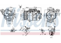 Compressor, air conditioning