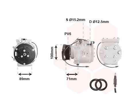 Compressor, air conditioning