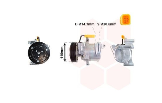 Compressor, air conditioning