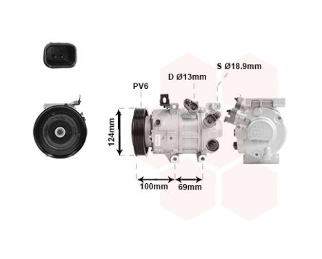 Compressor, air conditioning