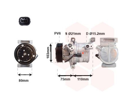 Compressor, air conditioning