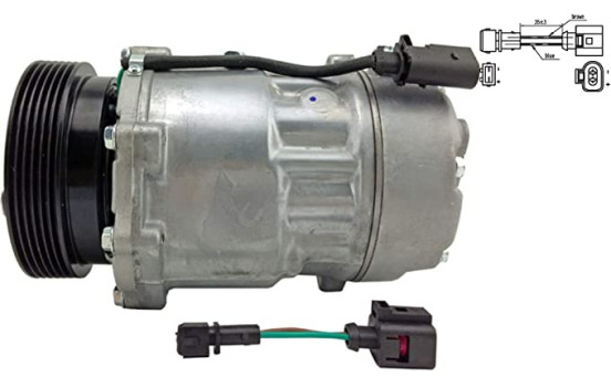 Compressor, air conditioning