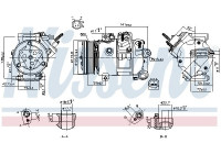 Compressor, air conditioning