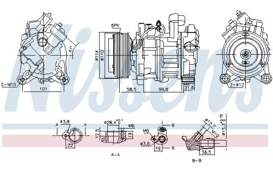 Compressor, air conditioning