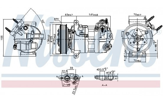 Compressor, air conditioning