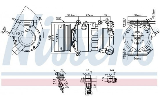 Compressor, air conditioning