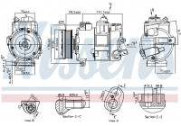 Compressor, air conditioning